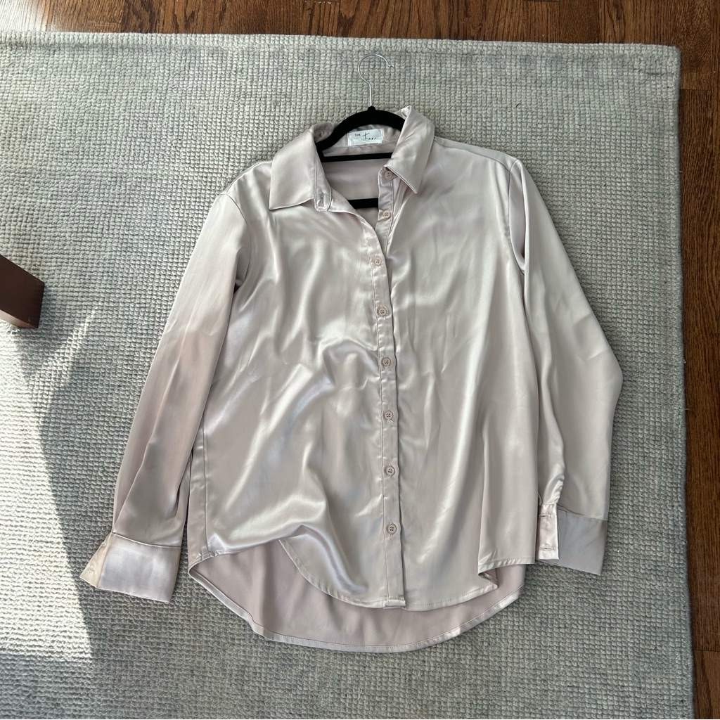 Silky Button Down